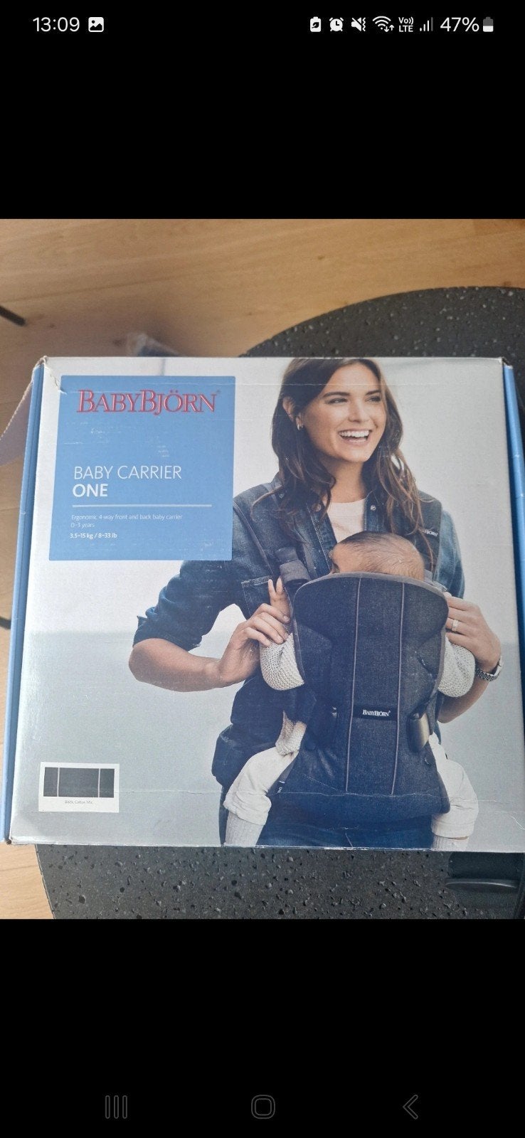 Porte Bébé Babybjorn, Enfants & Bébés, Porte-bébé, Enlèvement ou Envoi, Utilisé, Baby Björn