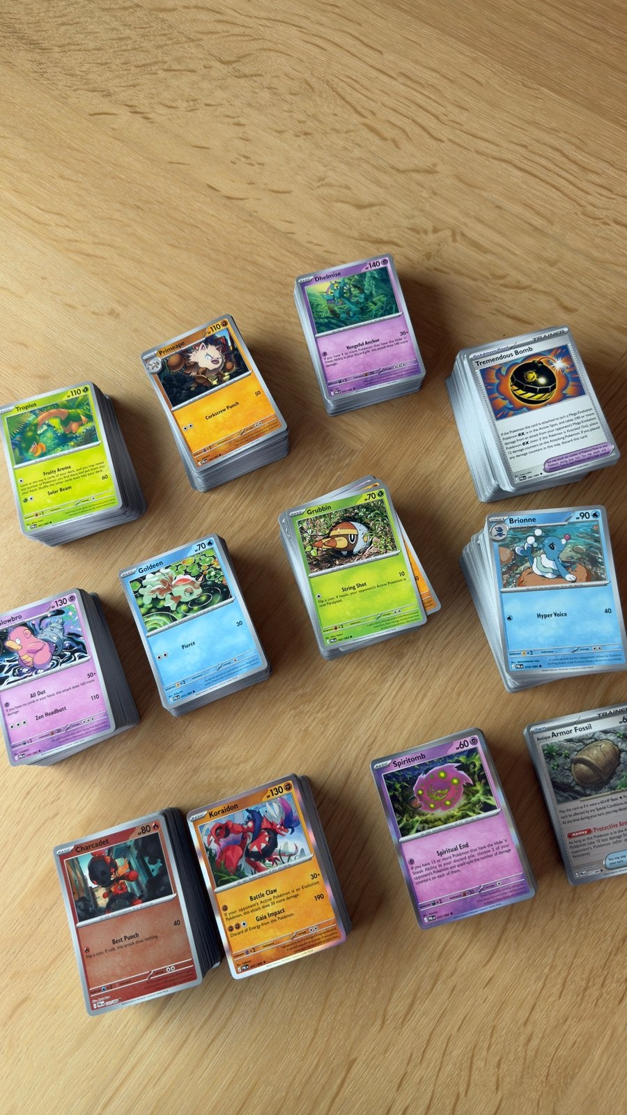 Pokémon Pitch Black 325 H/RH 950 common (1275) kaarten bulk, Ophalen, Nieuw