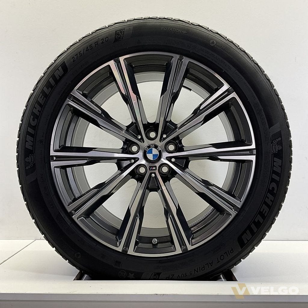BMW X5 G05 EN X6 G06 SET VELGEN + WINTERBANDEN 20 INCH ORIG., Pneus et Jantes, Pneus hiver, Véhicule de tourisme, 275 mm