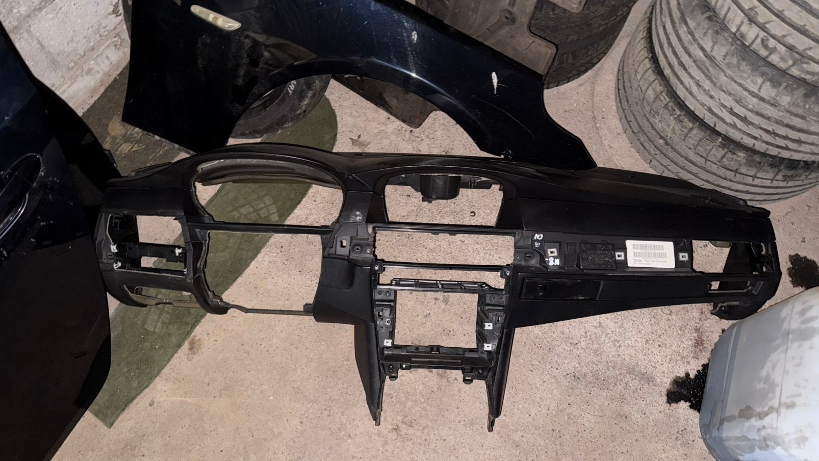 Bmw e60 / e61 dashboard, Ophalen, BMW