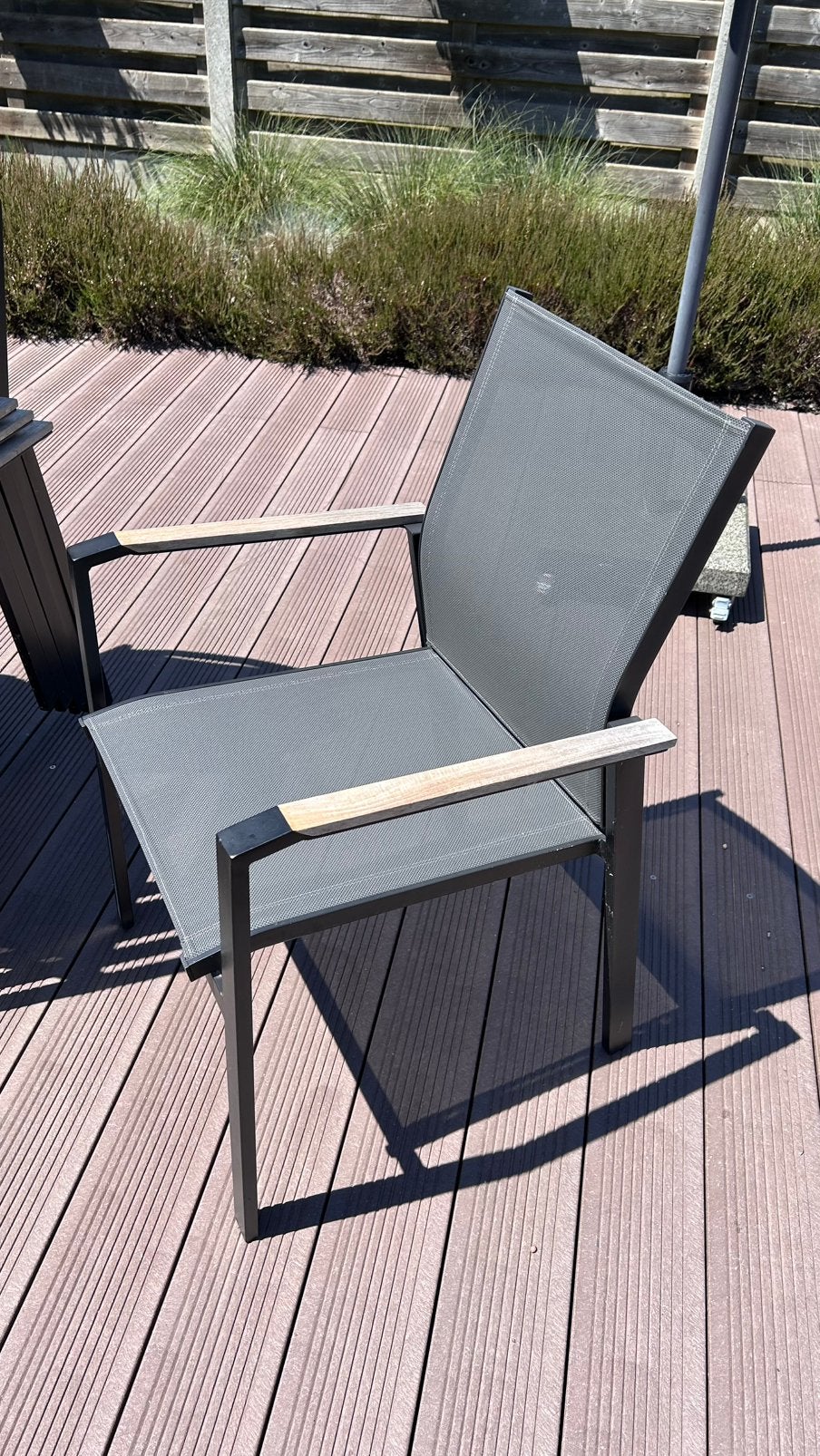 Stapelbare Tuinstoelen, Tuin en Terras, Ophalen, Gebruikt, Aluminium, Stapelbaar
