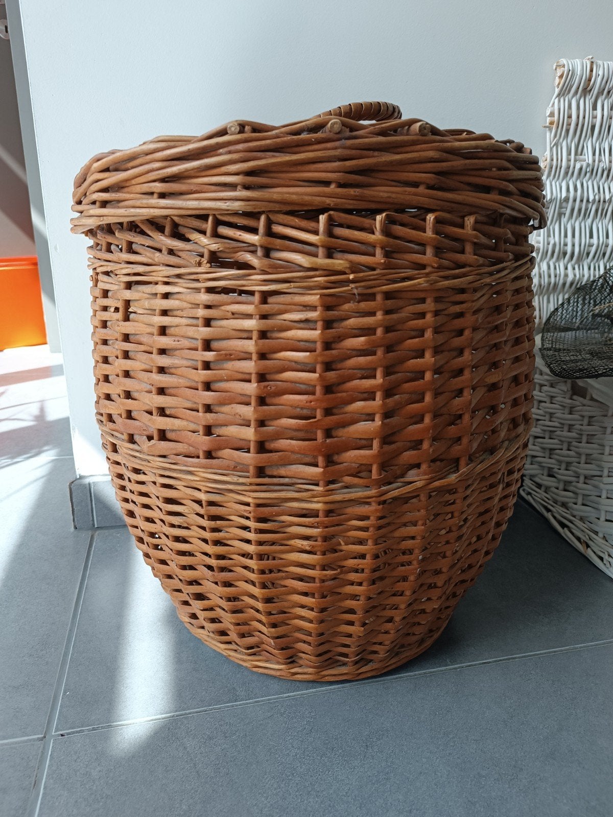 rieten wasmand, Huis en Inrichting, Ophalen