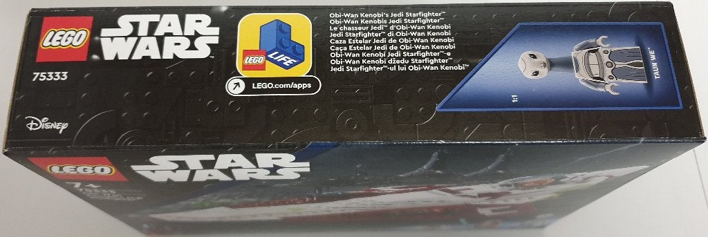 LEGO 75333 Obi-Wan Starfighter - NEUF ET SCELLÉ, Neuf, Lego, Ensemble complet, Pièces supplémentaires incluses