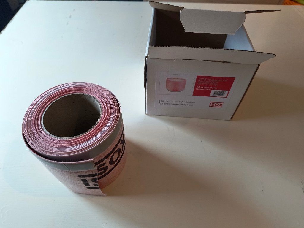 iSOX Waterproof Sealing Tape Douchebak - 6m, Bricolage & Construction, Enlèvement ou Envoi, Neuf, Autres types