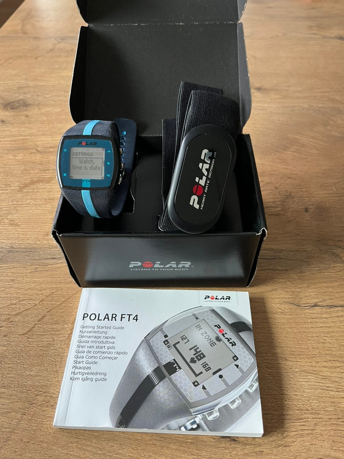 Polar FT4 hartslagmeter, Ophalen of Verzenden, Gebruikt