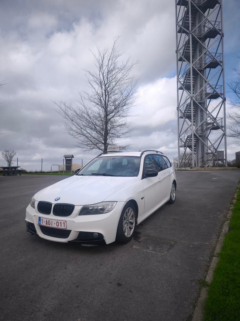 BMW 318i (2liter) E91 LCI - full M, Auto's, Leder, Particulier, Te koop, Trekhaak