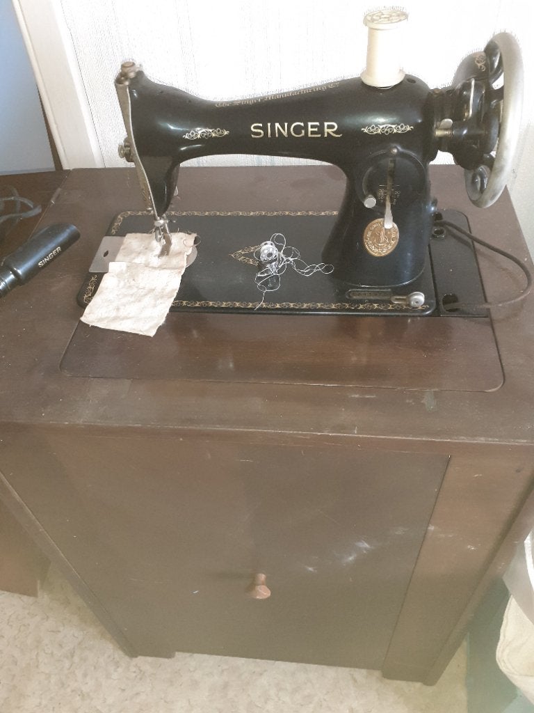 Naaimachine Singer, Enlèvement