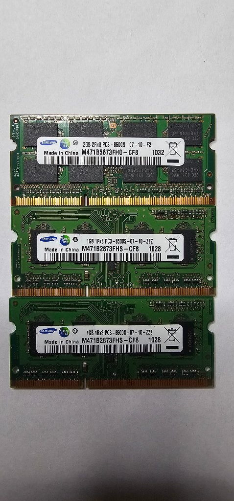SODIMM DDR3, Ophalen, DDR3