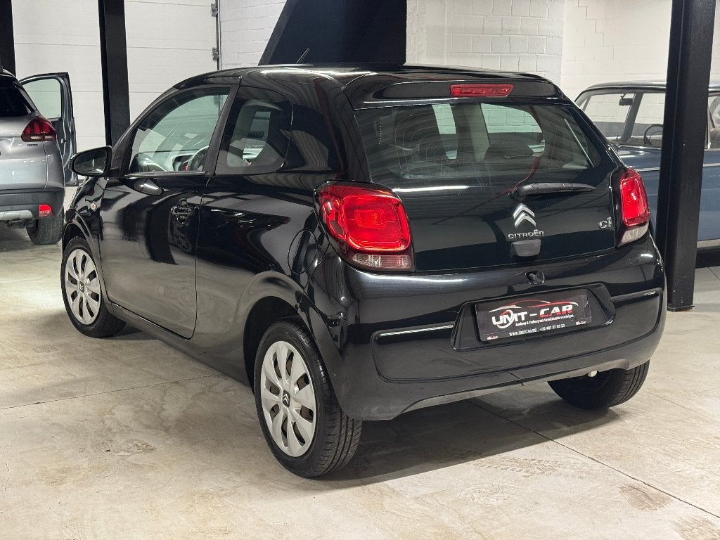 CITROEN C1 BLACK 1.2i NIEUWE DISTRIBUTIE/ AIRCO/GEKEURD/LEZ✅, Autos, Citroën, Euro 5, Achat, Entreprise, Garantie prolongée