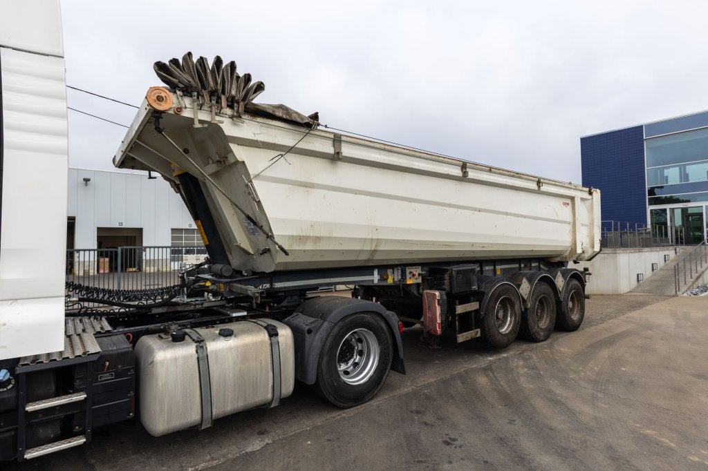 GALTRAILER GALTRAILER -HARDOX 26m3+BACHE (bj 2017), Overige brandstoffen, Bedrijf, Aanhangers en Opleggers, Te koop