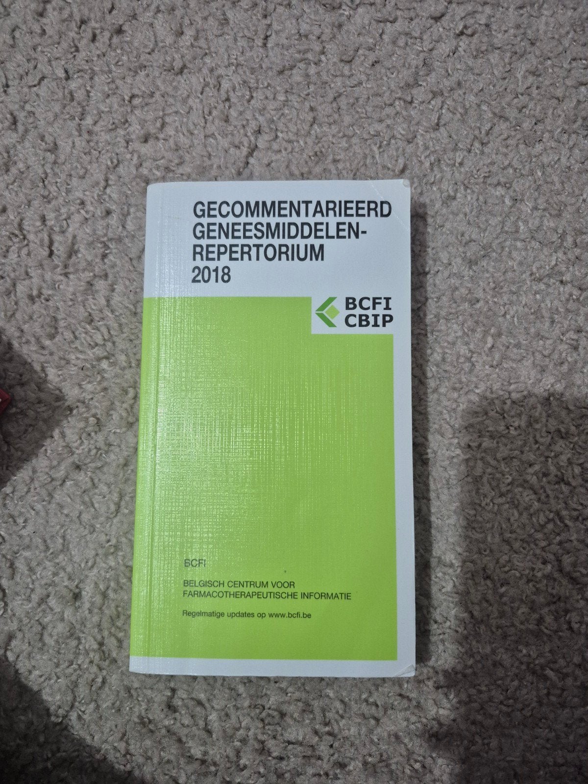 Gecommentarieerd geneesmiddelenrepertorium 2018 editie., Boeken, Ophalen of Verzenden