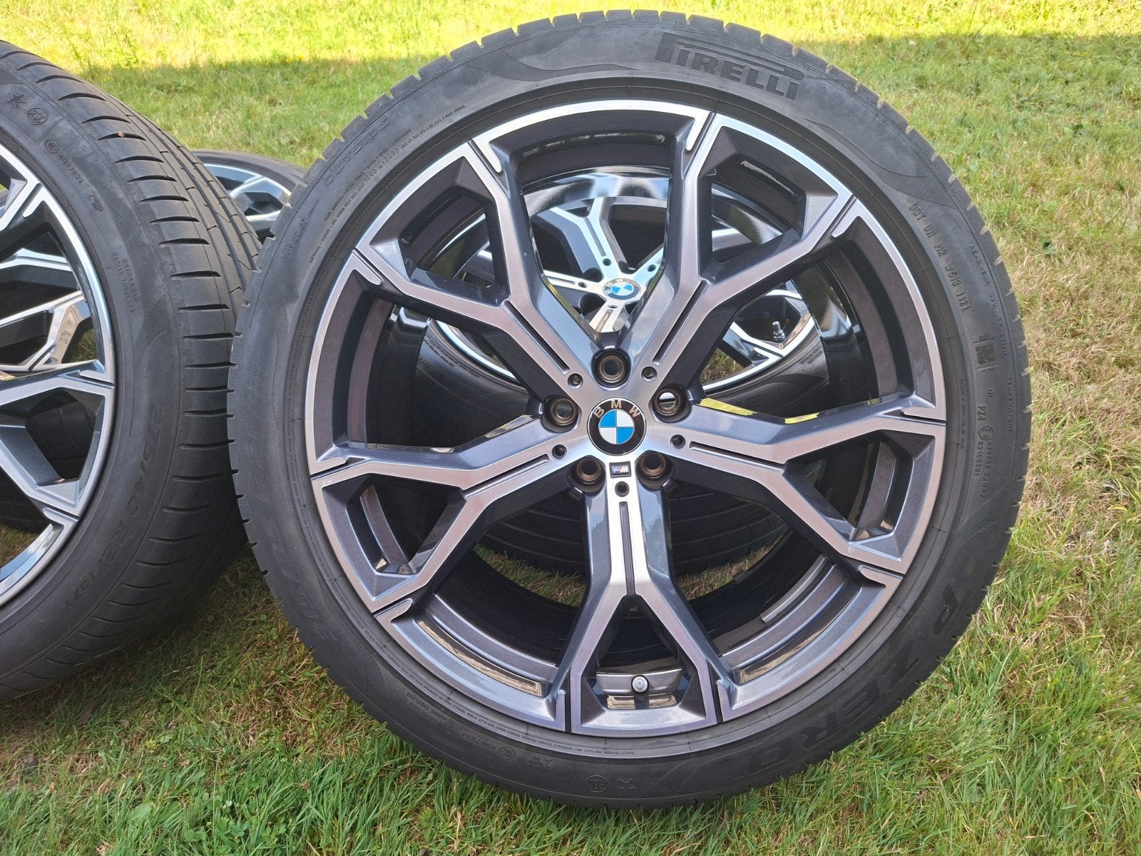 Originele BMW X5 G05 21 inch velgen 741M styling zomerbanden, Pneus et Jantes, Véhicule de tourisme, Pneus été, 21 pouces