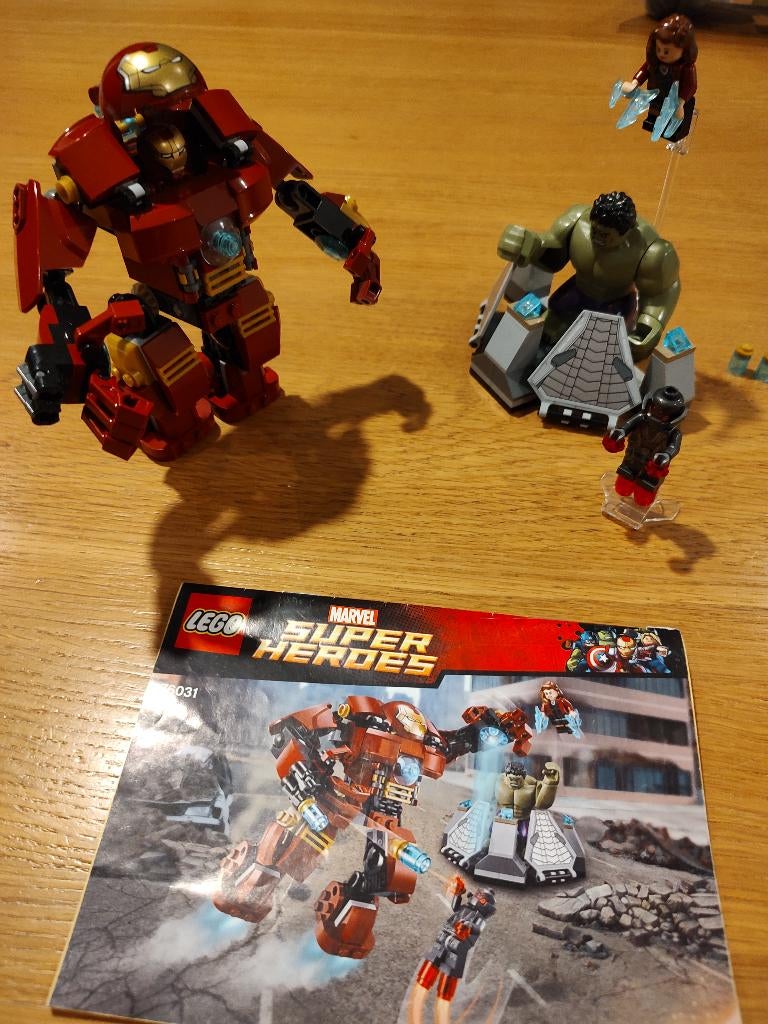 Lego Marvel Hulkbuster, Ophalen, Compleet, Gebruikt, Marvel