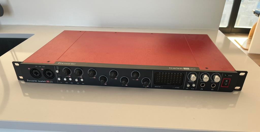 Focusrite Scarlett 18i20, Enlèvement, Utilisé