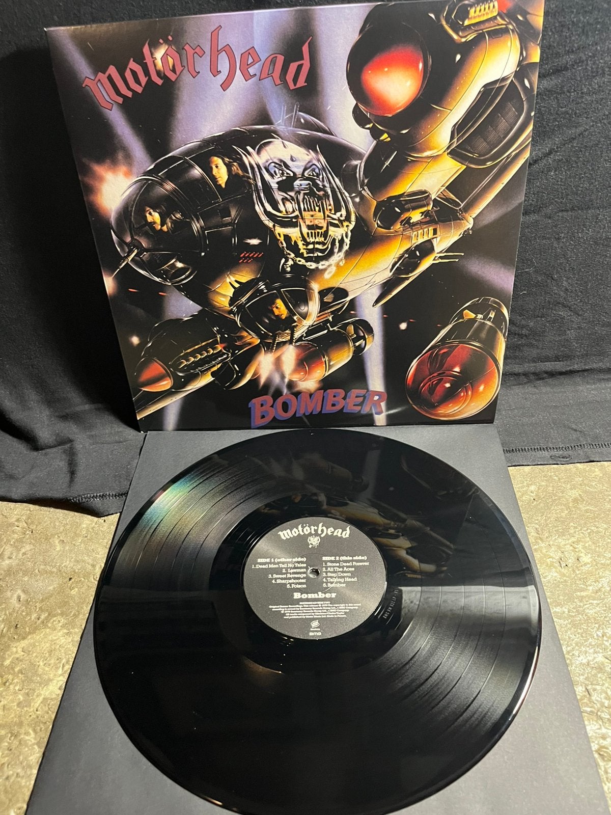 Vinyl lp motorhead bomber, Cd's en Dvd's, Vinyl | Hardrock en Metal, LP, Metal, Ophalen of Verzenden, Zo goed als nieuw