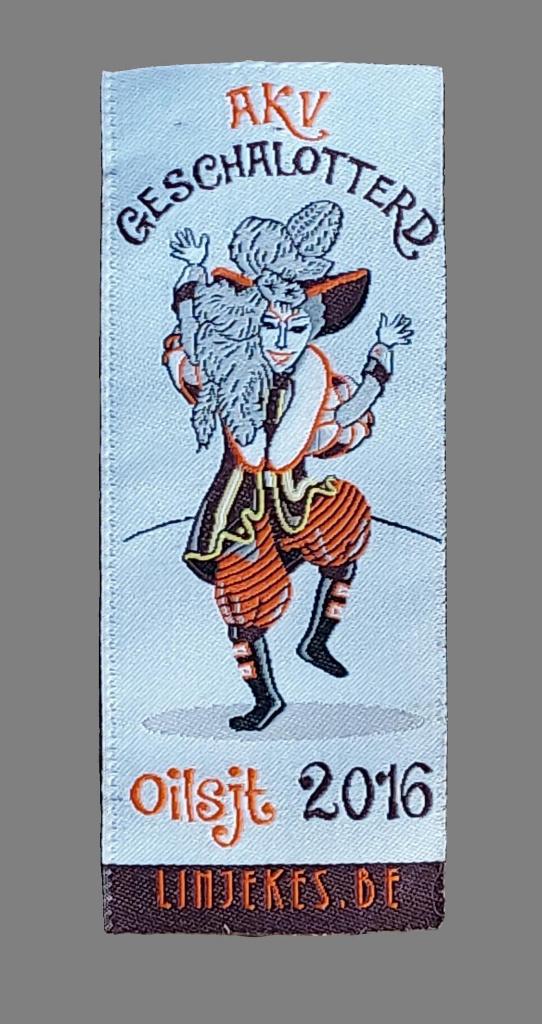 Nominette - Carnavalslintjes - Geschalotterd - 2016 & 2017, Verzamelen, Speldjes, Pins en Buttons, Zo goed als nieuw, Overige onderwerpen