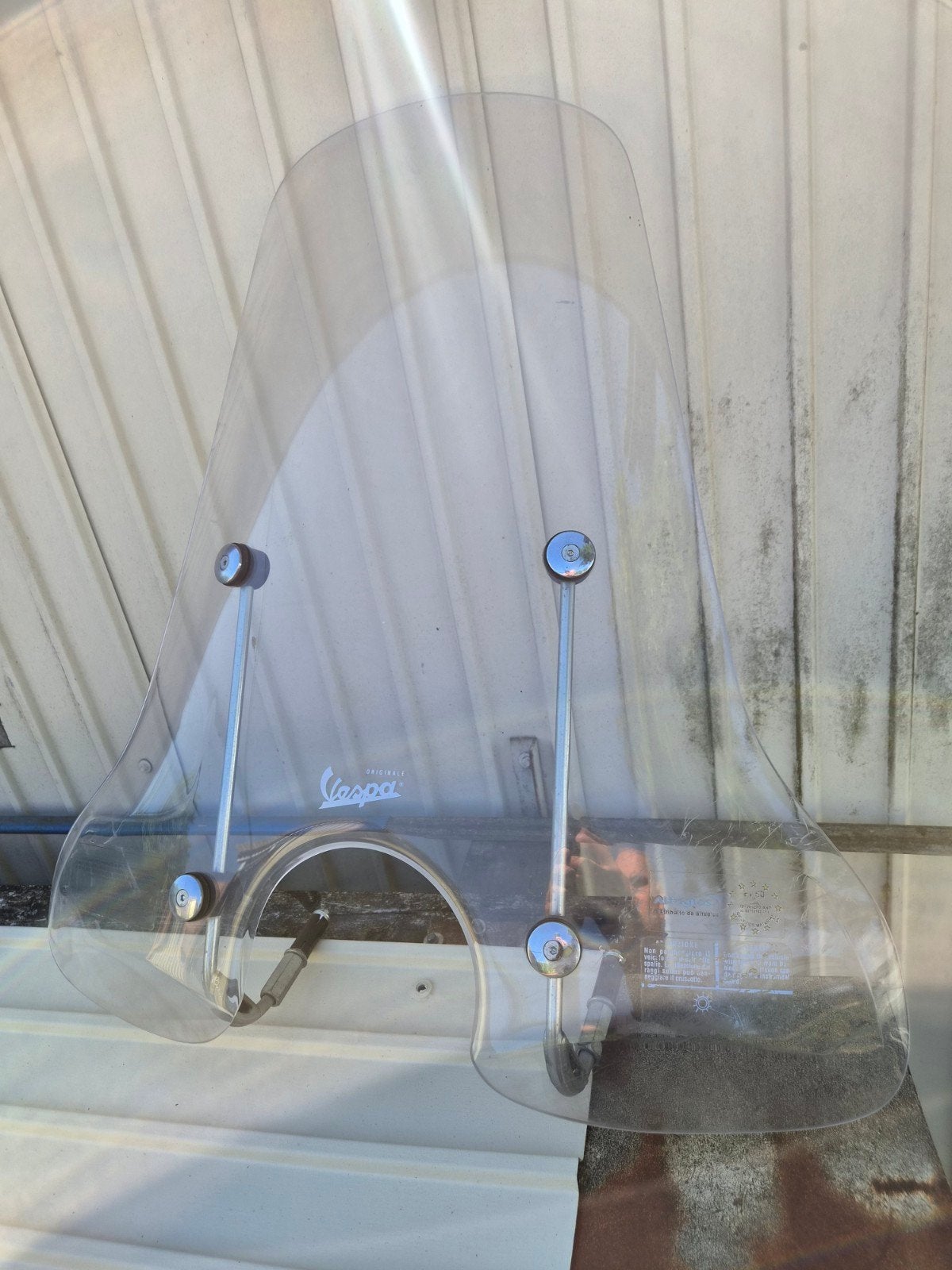Windscherm Vespa, Fietsen en Brommers, Ophalen, Gebruikt