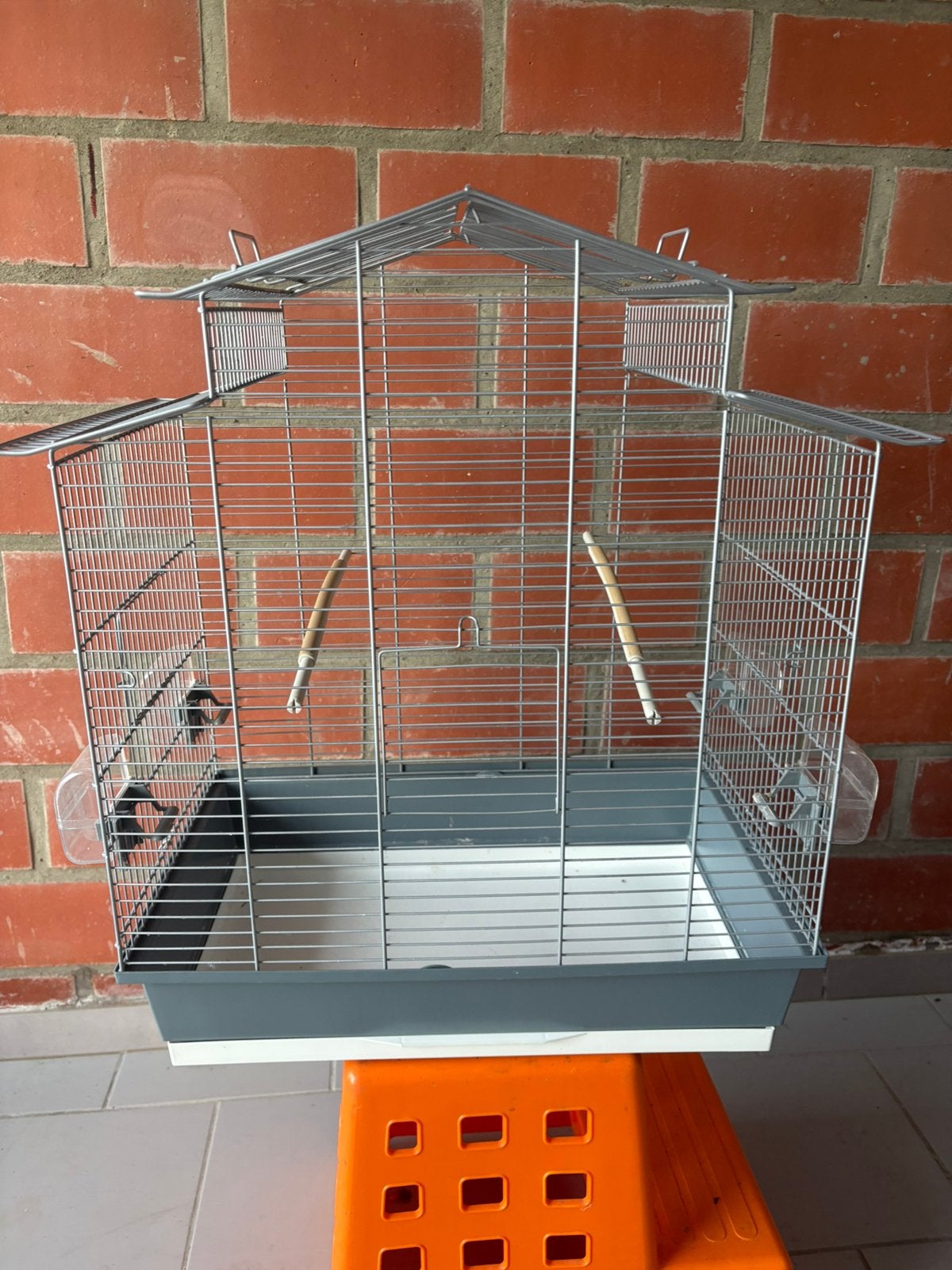 Vogelkooi, Animaux & Accessoires, Oiseaux | Cages & Volières, Enlèvement, Comme neuf, Cage à oiseaux