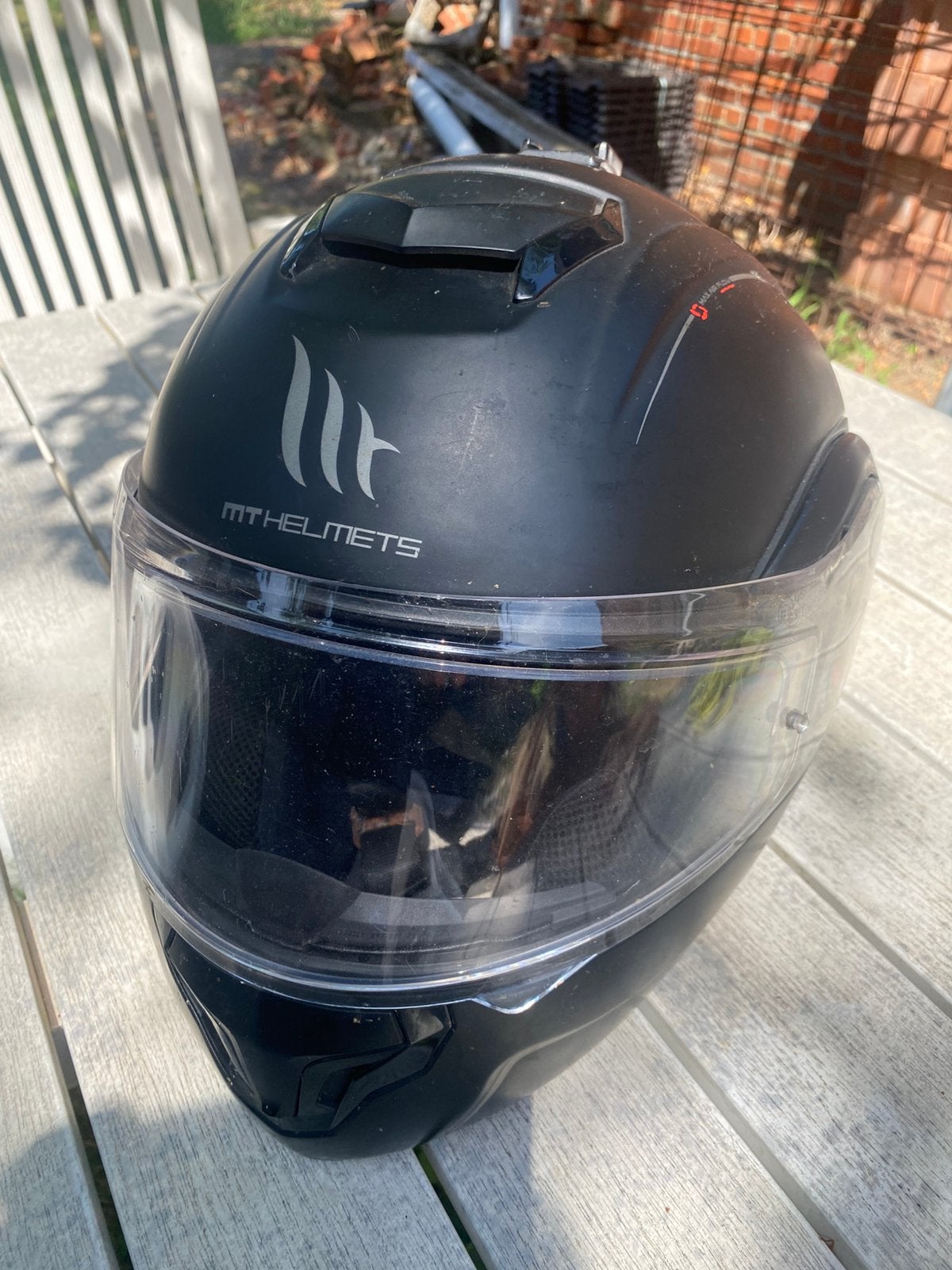 Casque de moto MT Helmets taille L (59-60 cm), Enlèvement ou Envoi, L