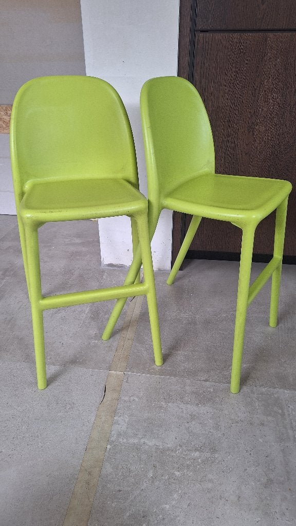 Hoge  kinder eetstoel ikea, Huis en Inrichting, Ophalen, Gebruikt