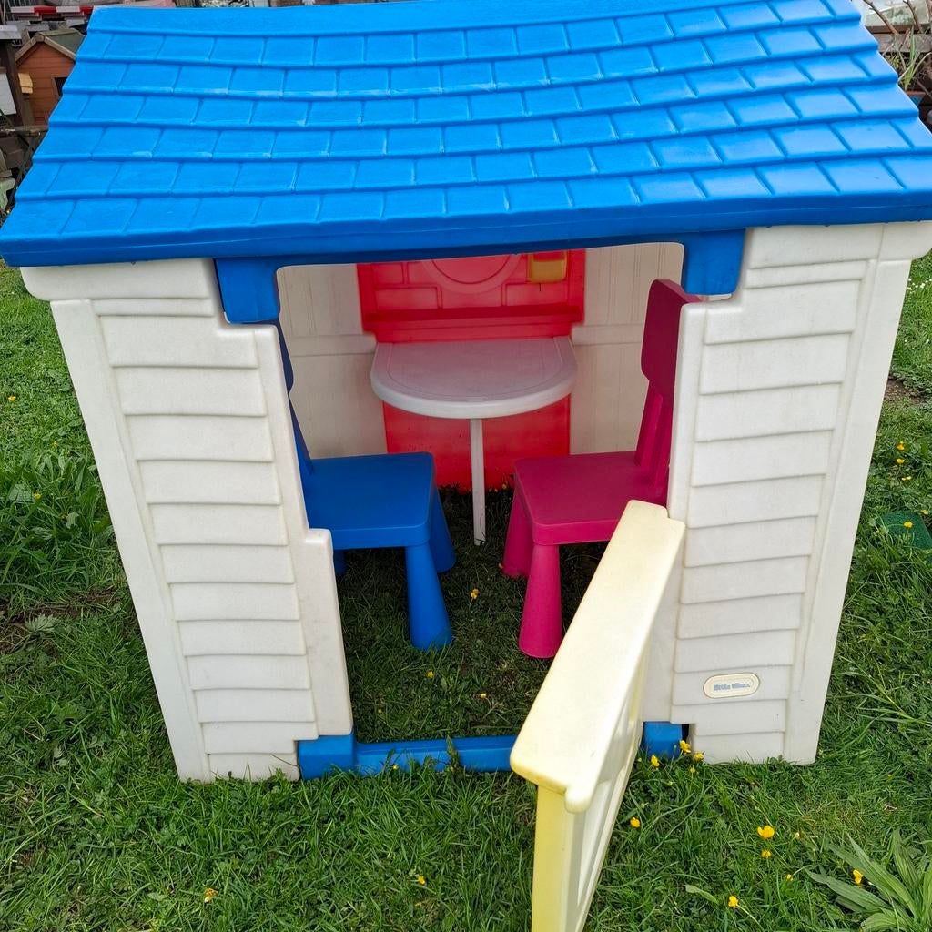 Little tikes speelhuisje, Ophalen