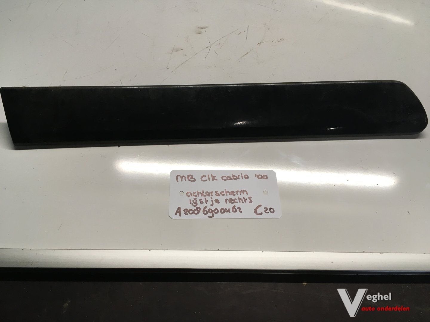 Mercedes CLK Cabrio 2.0 compressor 2000 AchterschermLijst Re, Gebruikt, -, -, Ophalen of Verzenden