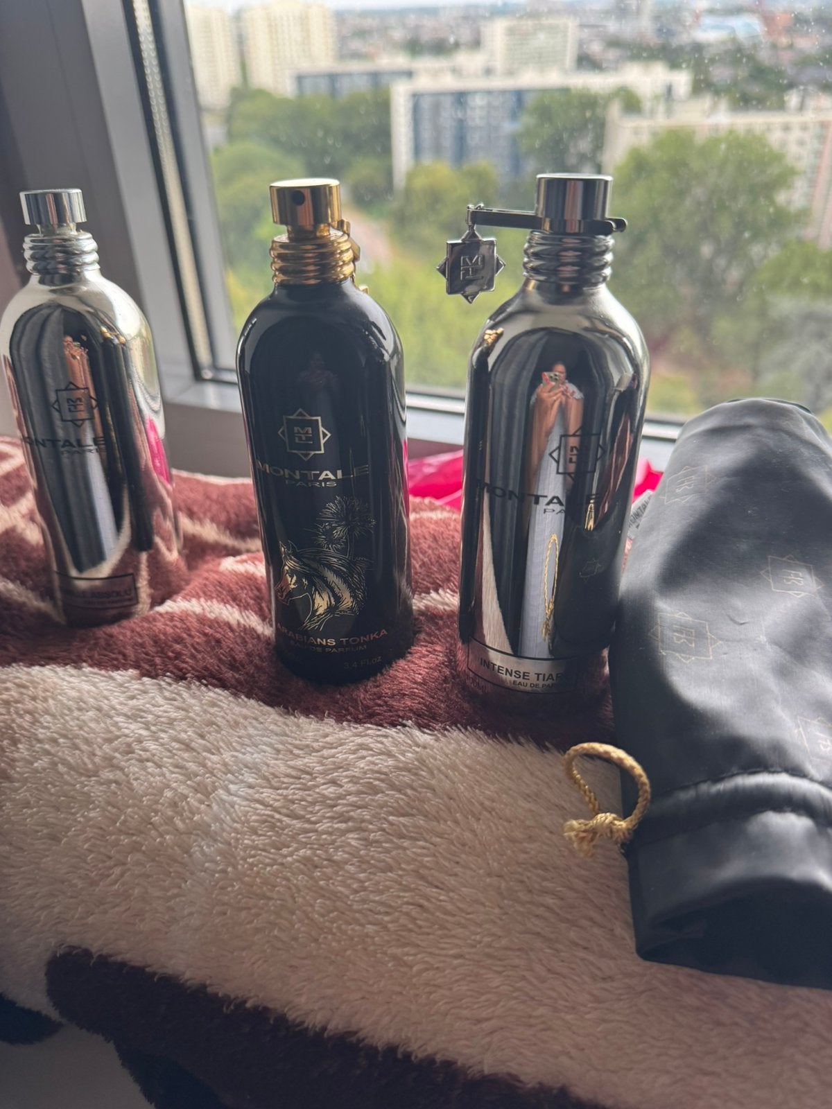 3 montale unisex parfums 90%vol, Handtassen en Accessoires, Ophalen of Verzenden, Zo goed als nieuw