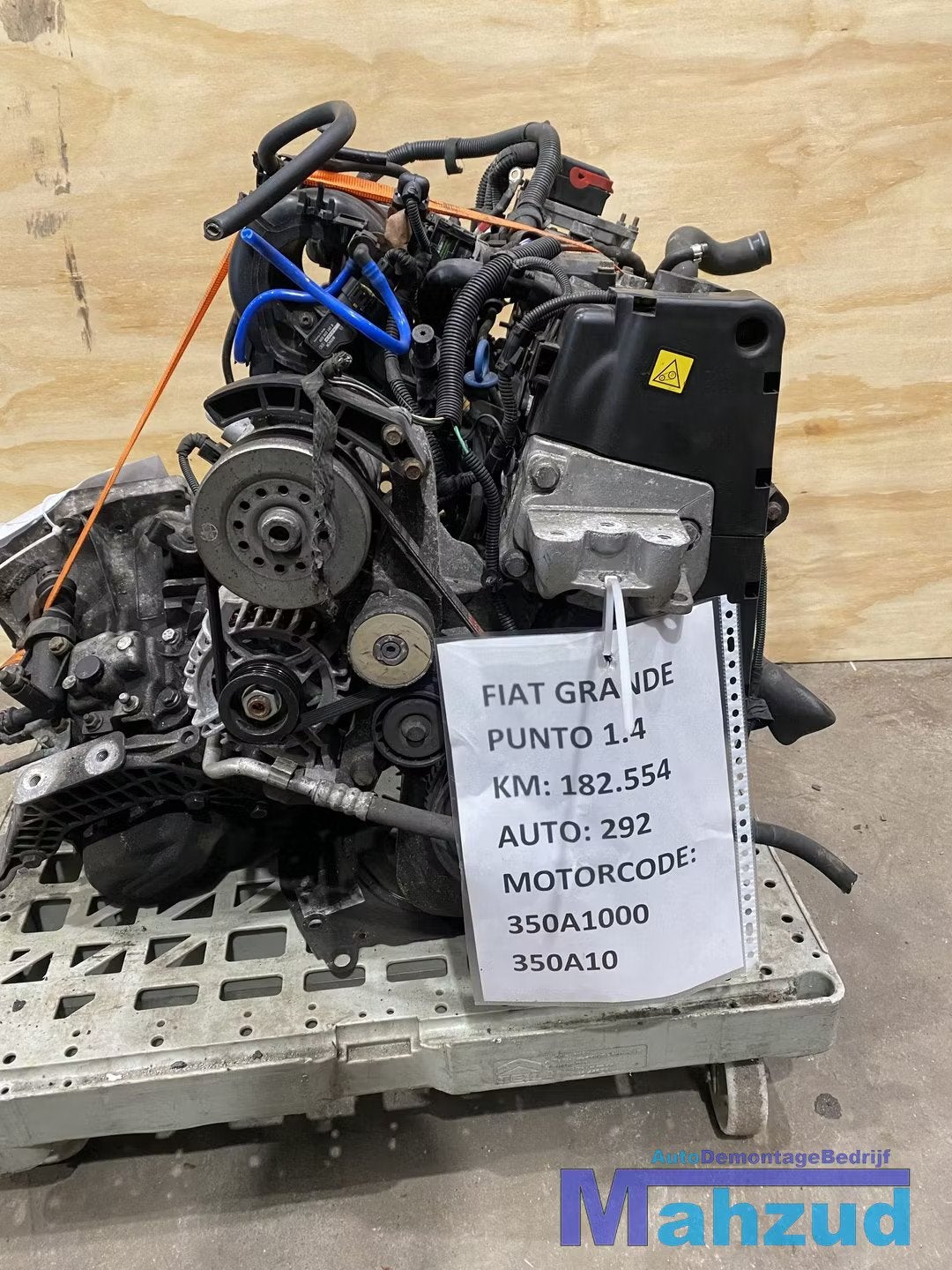 FIAT GRANDE PUNTO 199 1.4 Motorblok motor 350A1000 350A1, Gebruikt, Stellantis Europe S.p.A., Info@stellantis.com, Corso Giovanni Agnelli 200
10135  Turin, IT