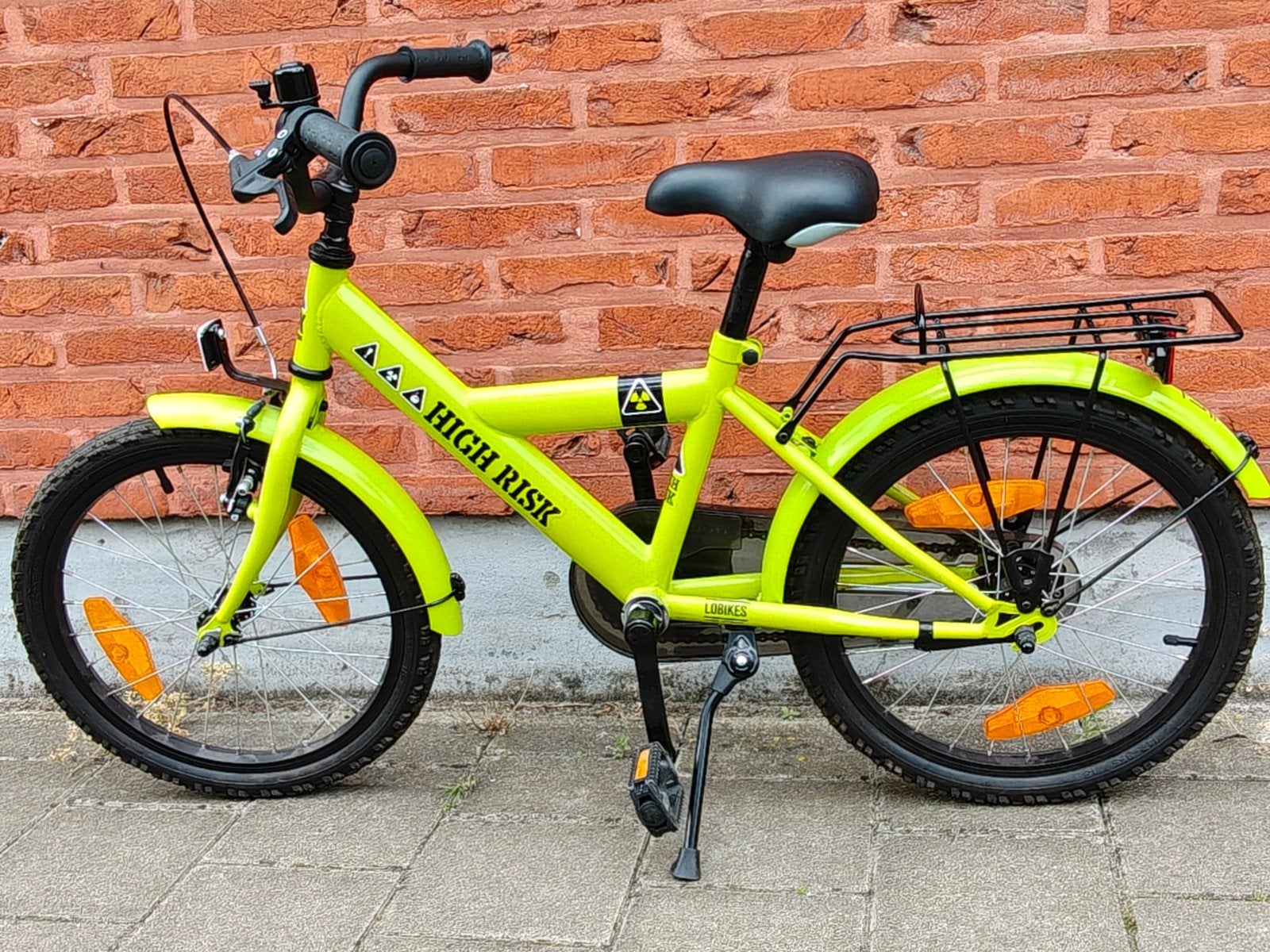 Jongensfiets 18", Ophalen, Terugtraprem, Bikefun, 18 inch