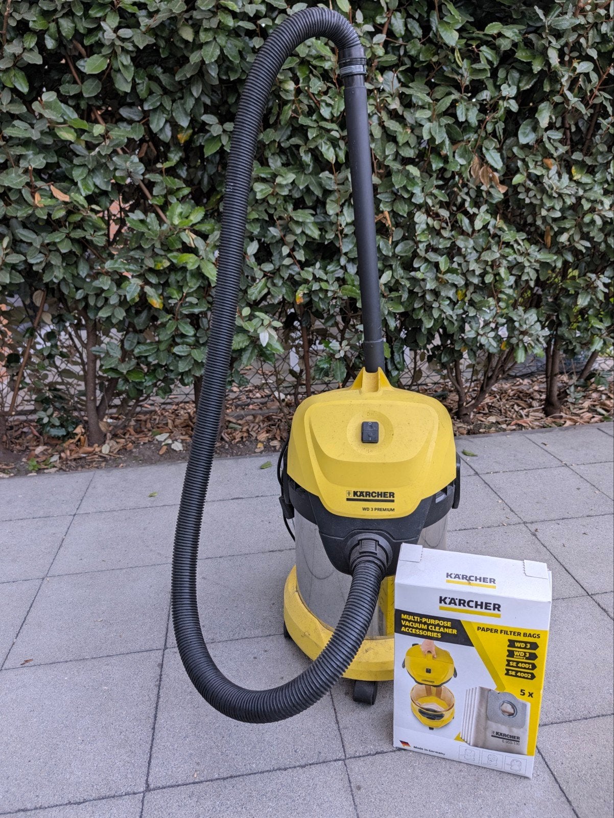 Nat- en droogzuiger Kärcher WD 3 Premium, Ophalen, Gebruikt