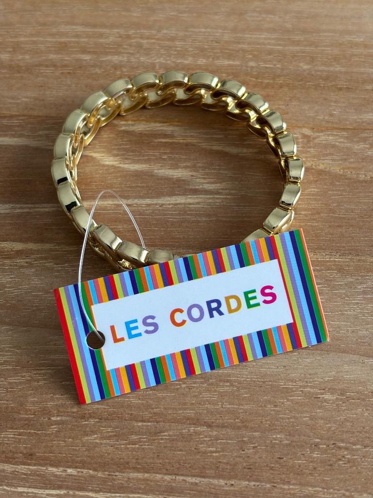 Les Cordes, Handtassen en Accessoires, Ophalen, Nieuw, Goud