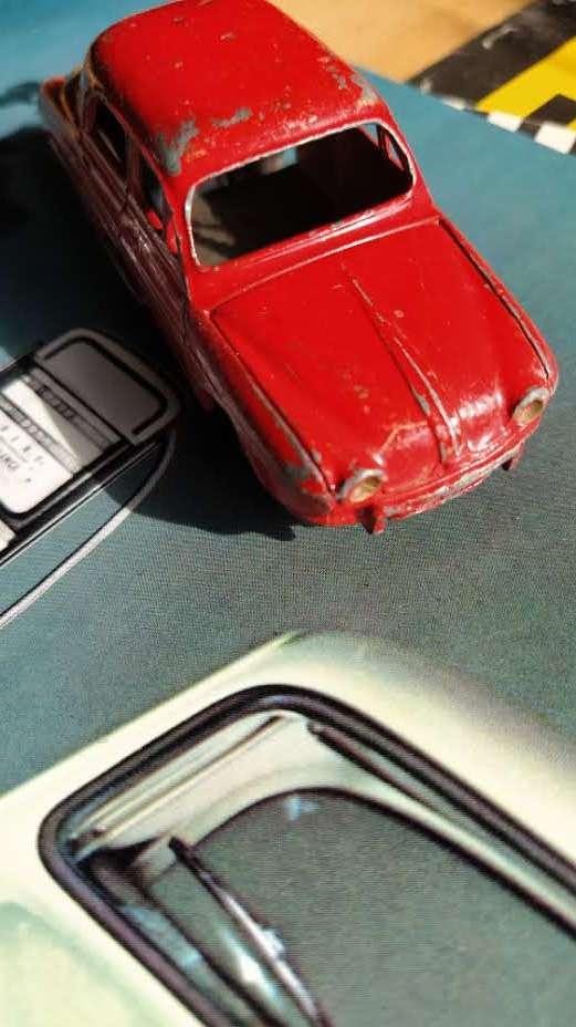 RENAULT DAUPHINE, DINKY TOYS FRANCE, No. 24C, Enlèvement ou Envoi, Utilisé, Voiture, Dinky Toys