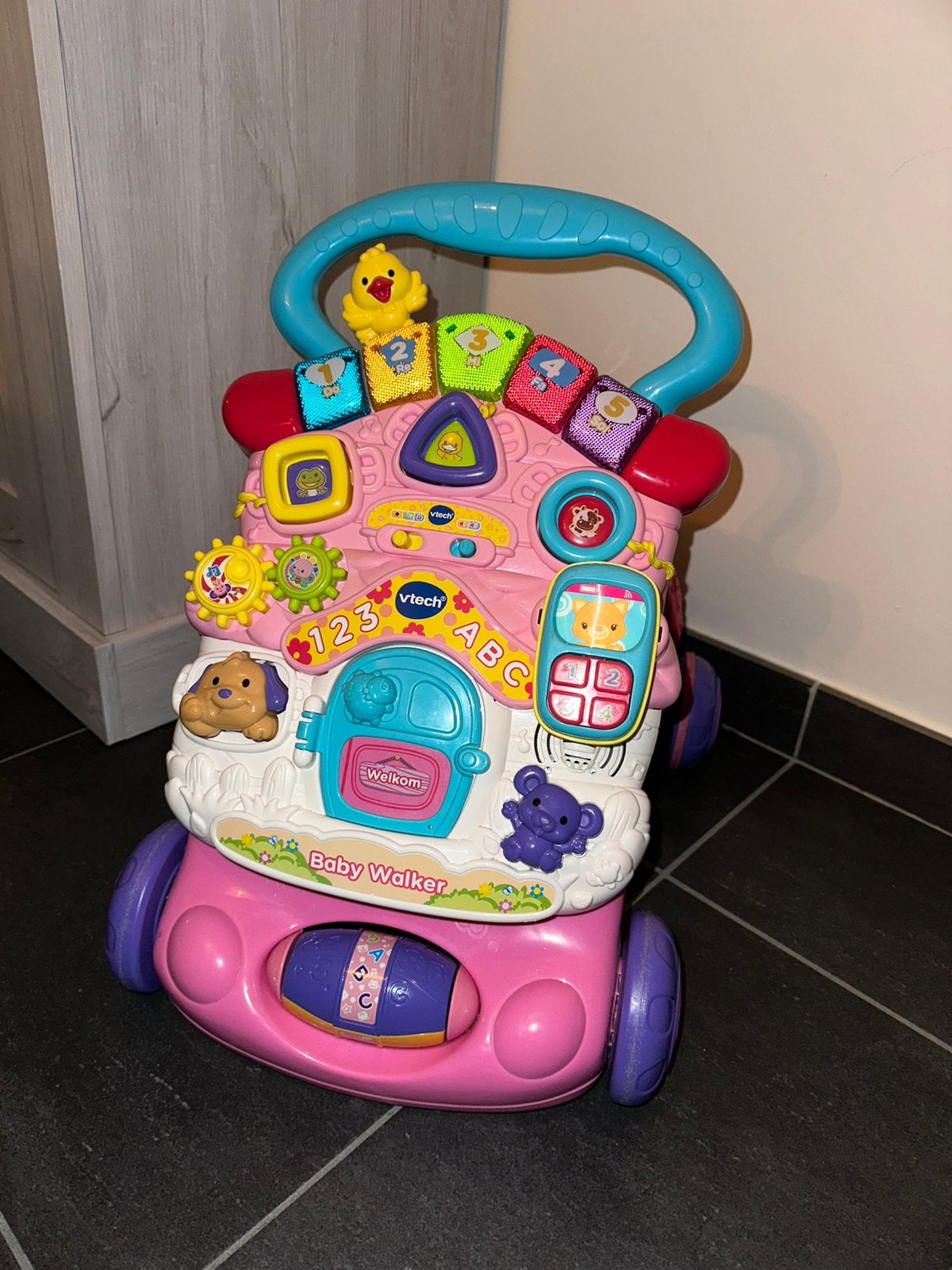 Loopwagentje Vtech, Ophalen, Gebruikt, 6 maanden tot 2 jaar