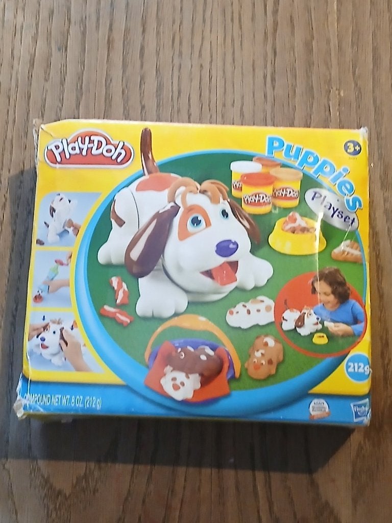 Play-Doh Puppies Playset - Hond Kleipers Set - COMPLEET, Enlèvement ou Envoi, Utilisé