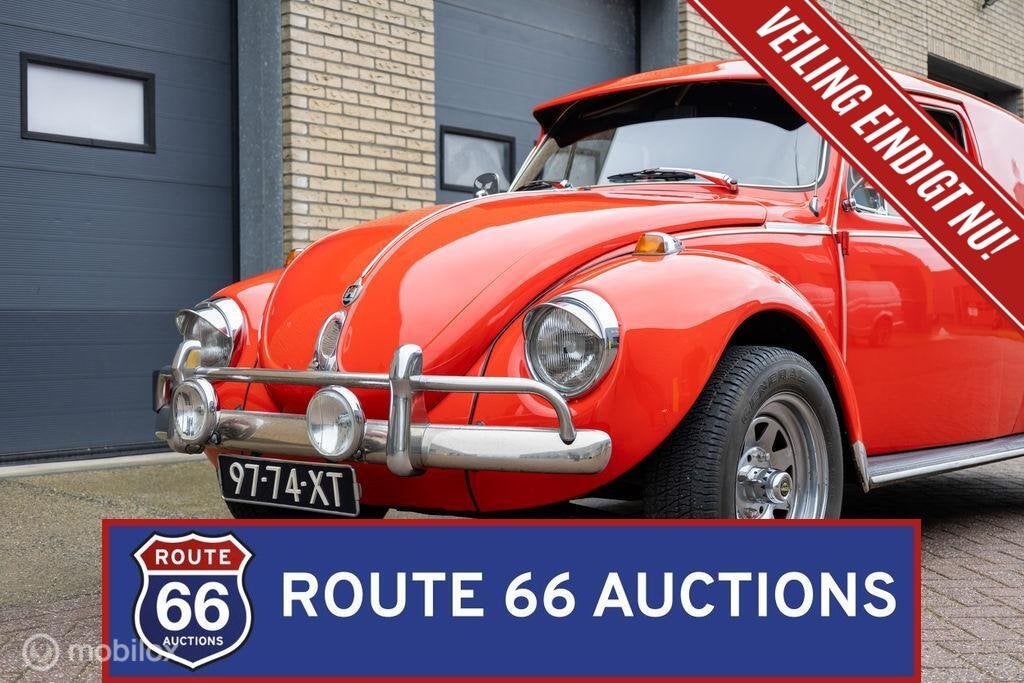 Volkswagen Beetle 1303 S | 1973 | Route 66 Auctions, Auto's, Volkswagen, Zwart, Bedrijf, Handgeschakeld