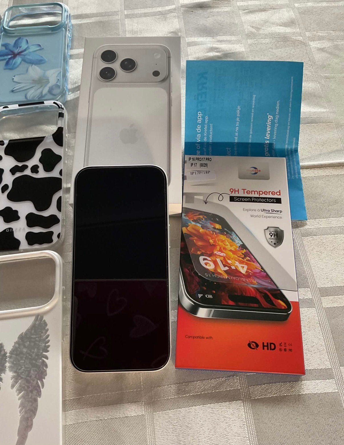 Iphone 17 pro 256gb zilver ruilen, Ophalen, Zo goed als nieuw, Wit, IPhone 17 Pro