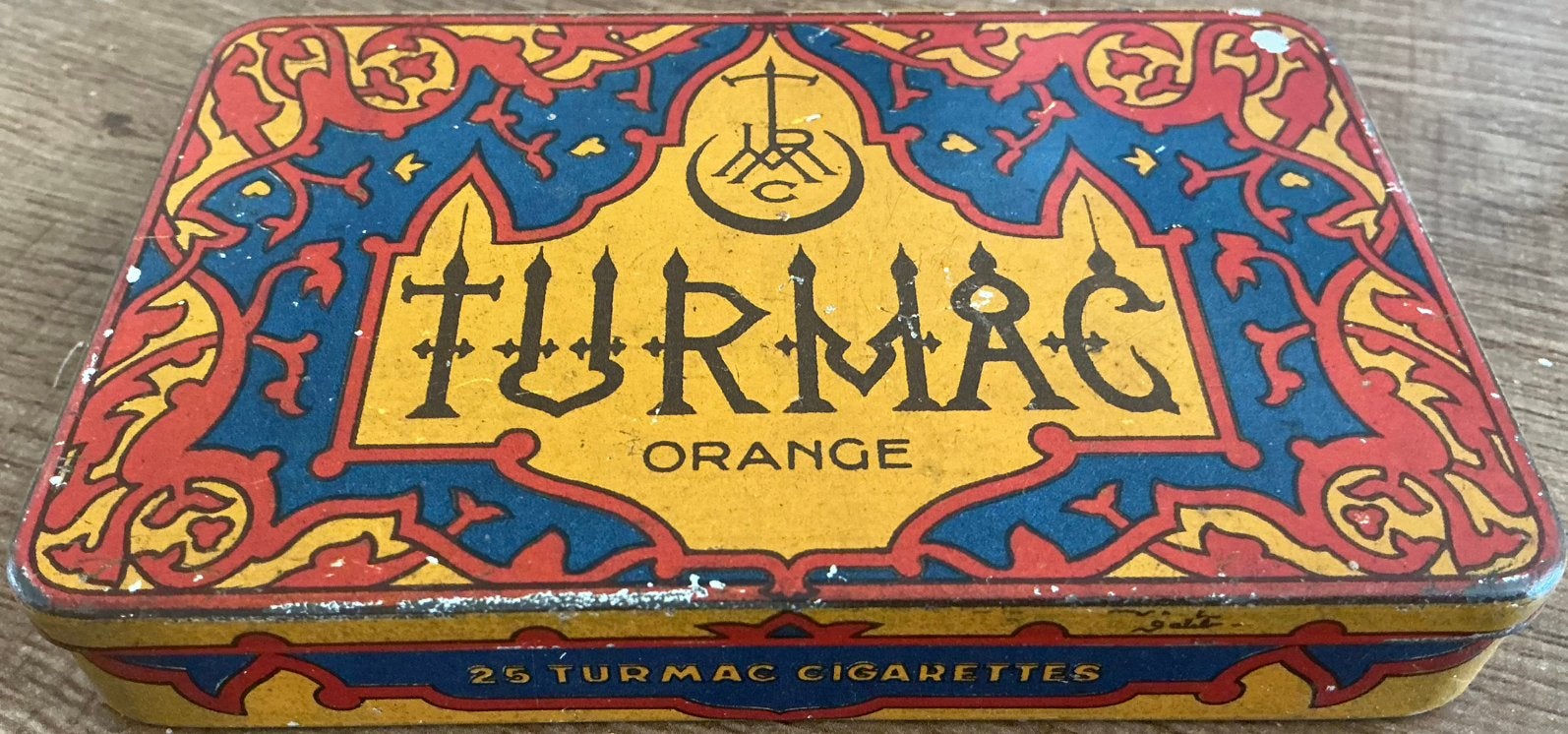 Cigarettes TURMAC 25 oranges/canette, Enlèvement ou Envoi, Comme neuf, Boite à tabac ou Emballage