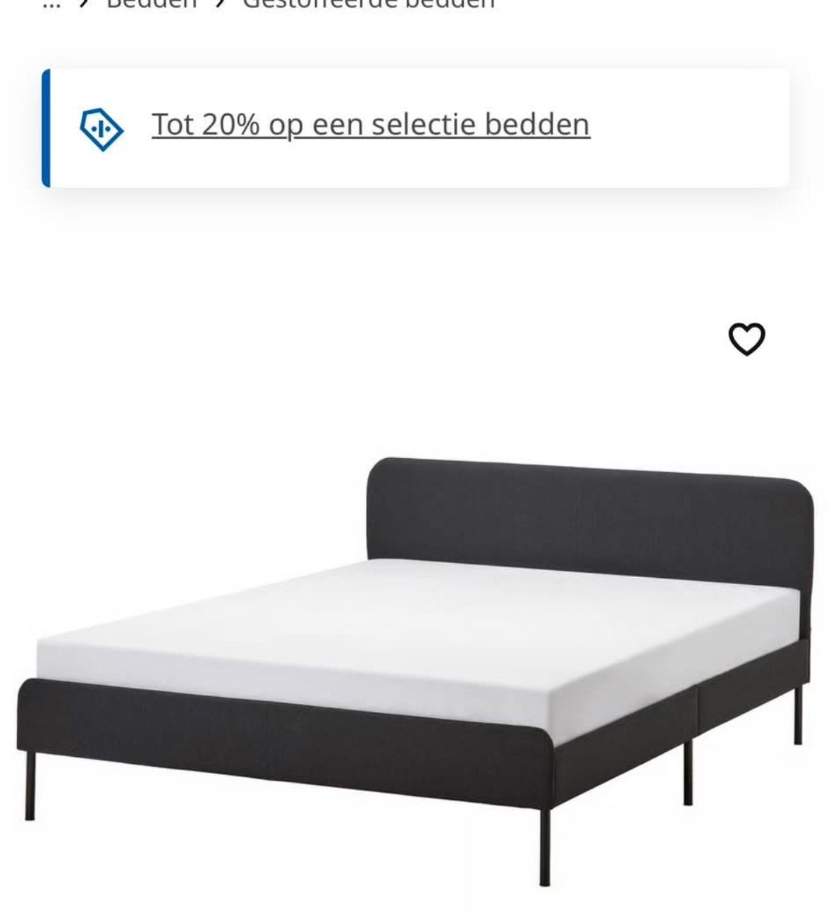Ikea bed, Ophalen, Gebruikt