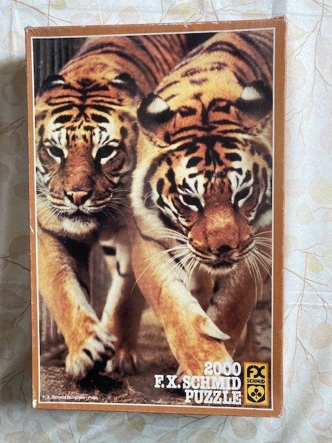 Puzzle Lion, Enlèvement ou Envoi, Plus de 50 pièces, Utilisé, 6 ans ou plus
