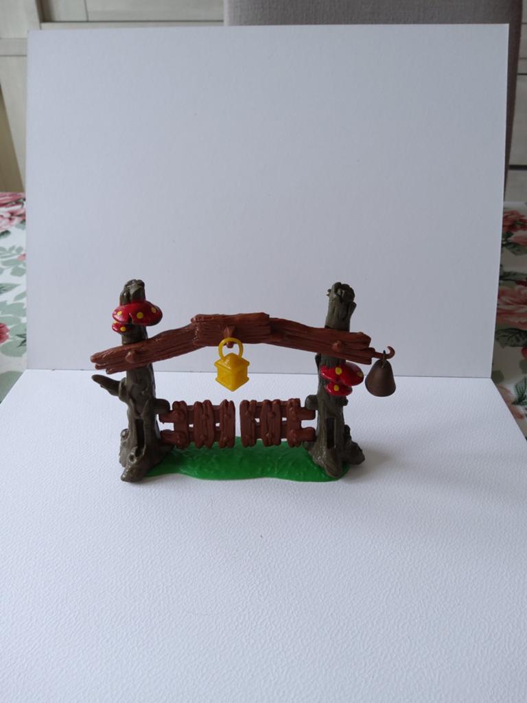 Smurf-tuinpoort, Ophalen of Verzenden