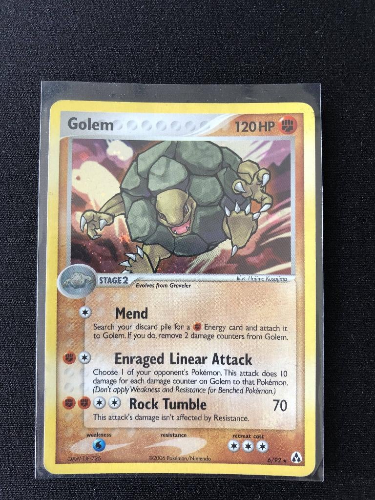 Golem Holo, ancien créateur de légendes, Enlèvement ou Envoi, Comme neuf, Cartes en vrac