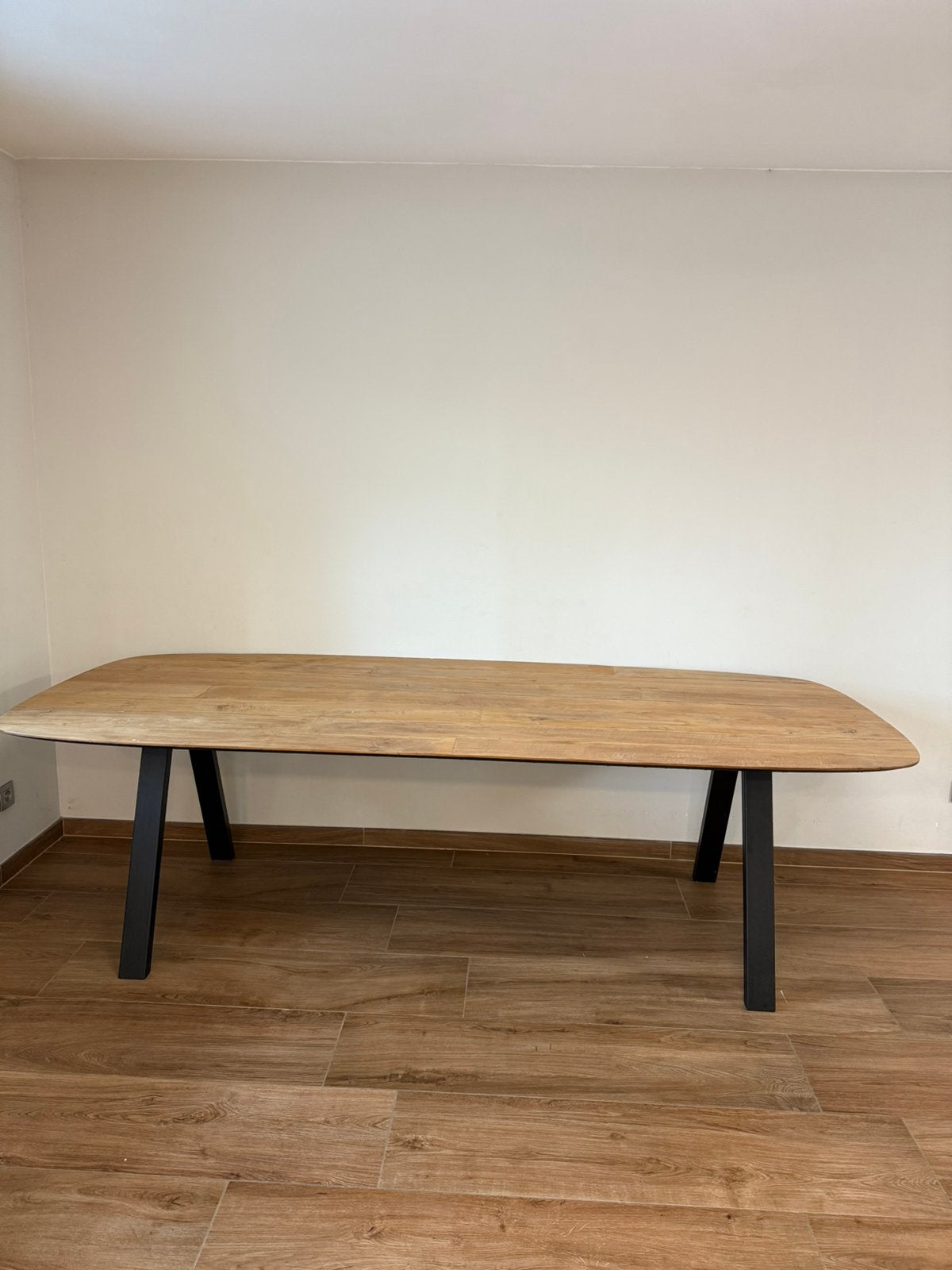 houten tafel te koop van uitstekende kwaliteit, Maison & Meubles, Tables | Tables à manger, Enlèvement ou Envoi, Comme neuf