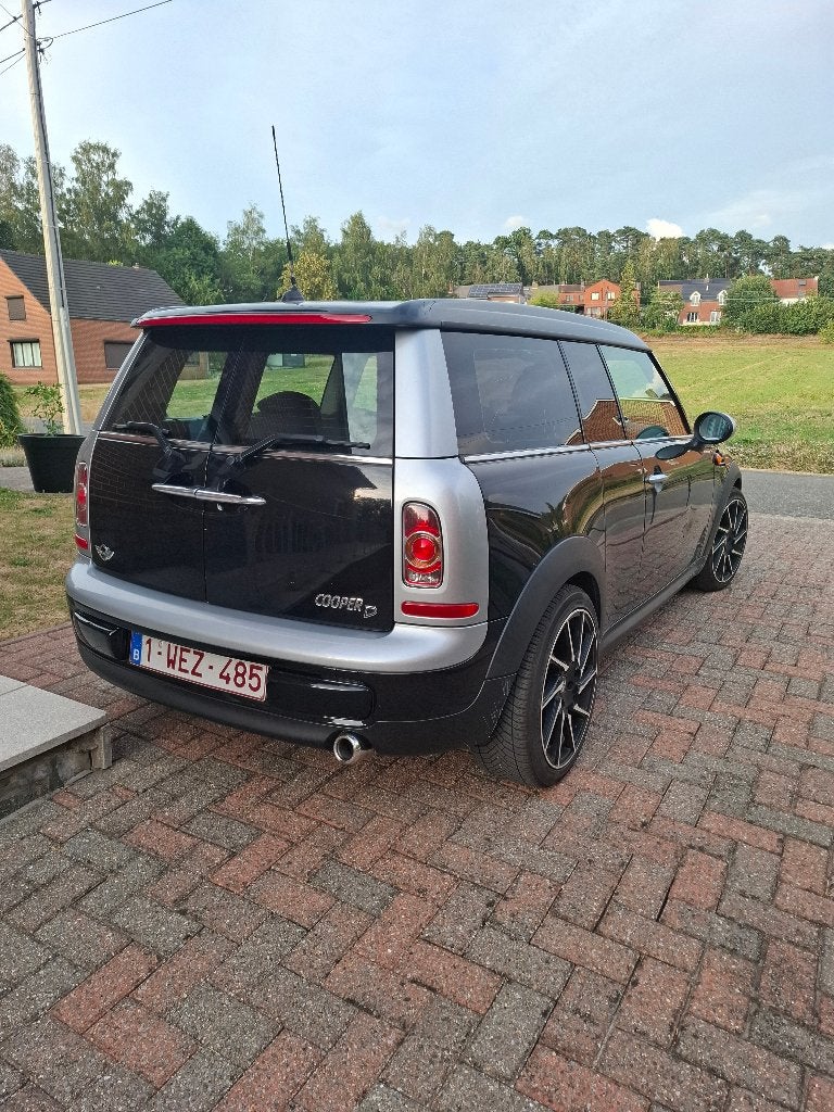 te koop mini Cooper clubman D, Auto's, Euro 5, Stof, Zwart, 5 deurs