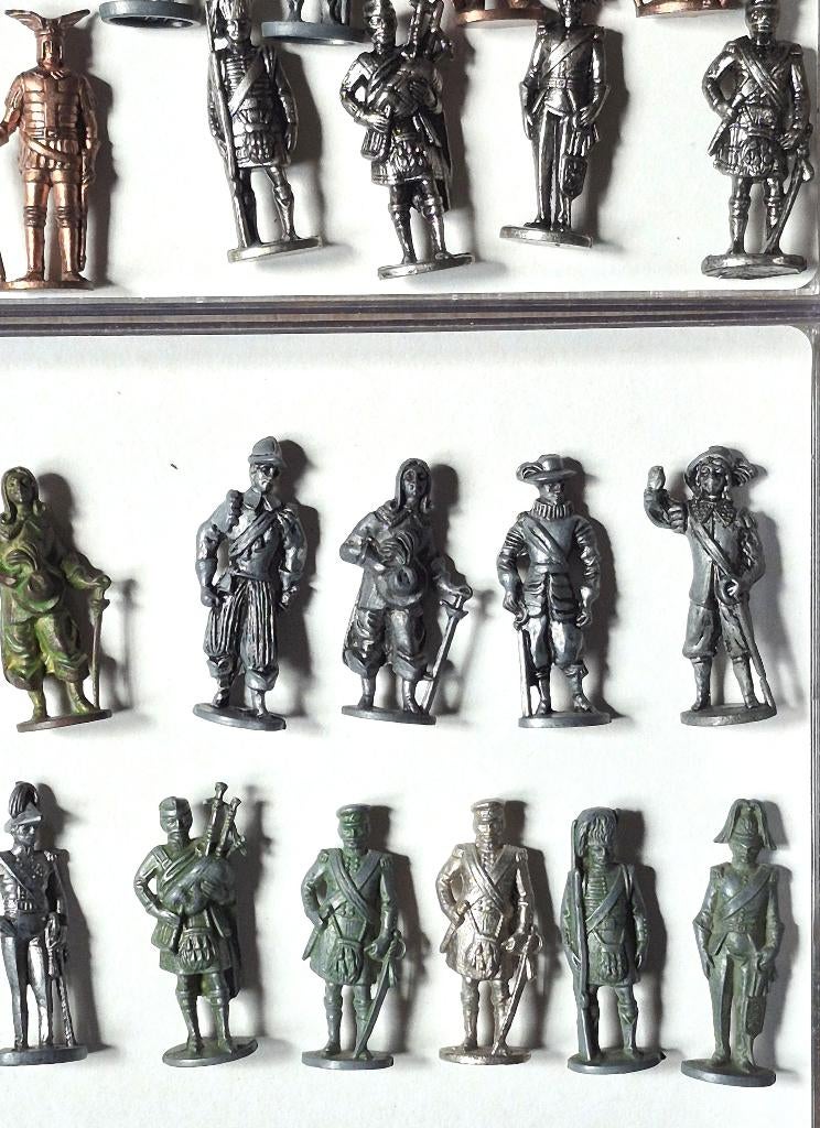 Lot 61 Metallfiguren Metal Soldiers, Verzamelen, Verrassingseieren, Ophalen of Verzenden, Gebruikt, Overige typen