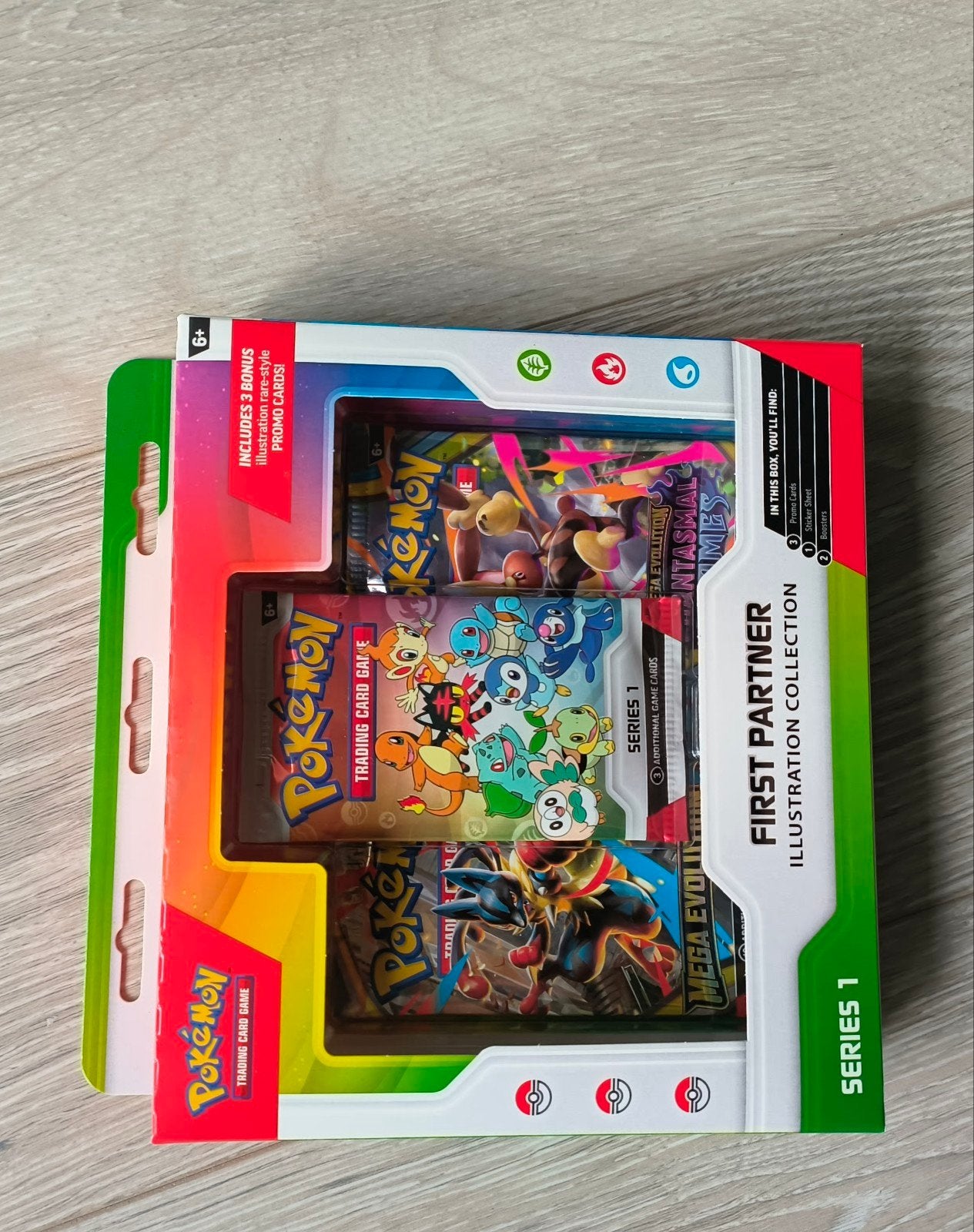 First partner collection box, Ophalen