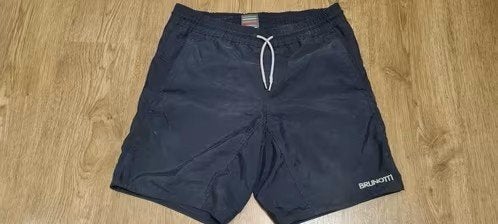 donkerblauwe zwemshort Brunotti maat 164 - 176, Gebruikt, Sport- of Zwemkleding, Ophalen of Verzenden, Brunotti