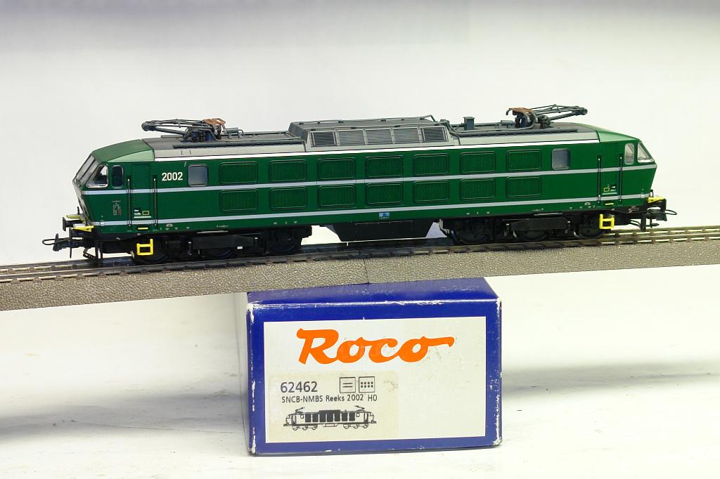 ROCO 62462 2002 RONET SNCB NMBS CC/DC PRE-DIGITALE MOTOR, Hobby en Vrije tijd, Modeltreinen | H0, Zo goed als nieuw, Locomotief