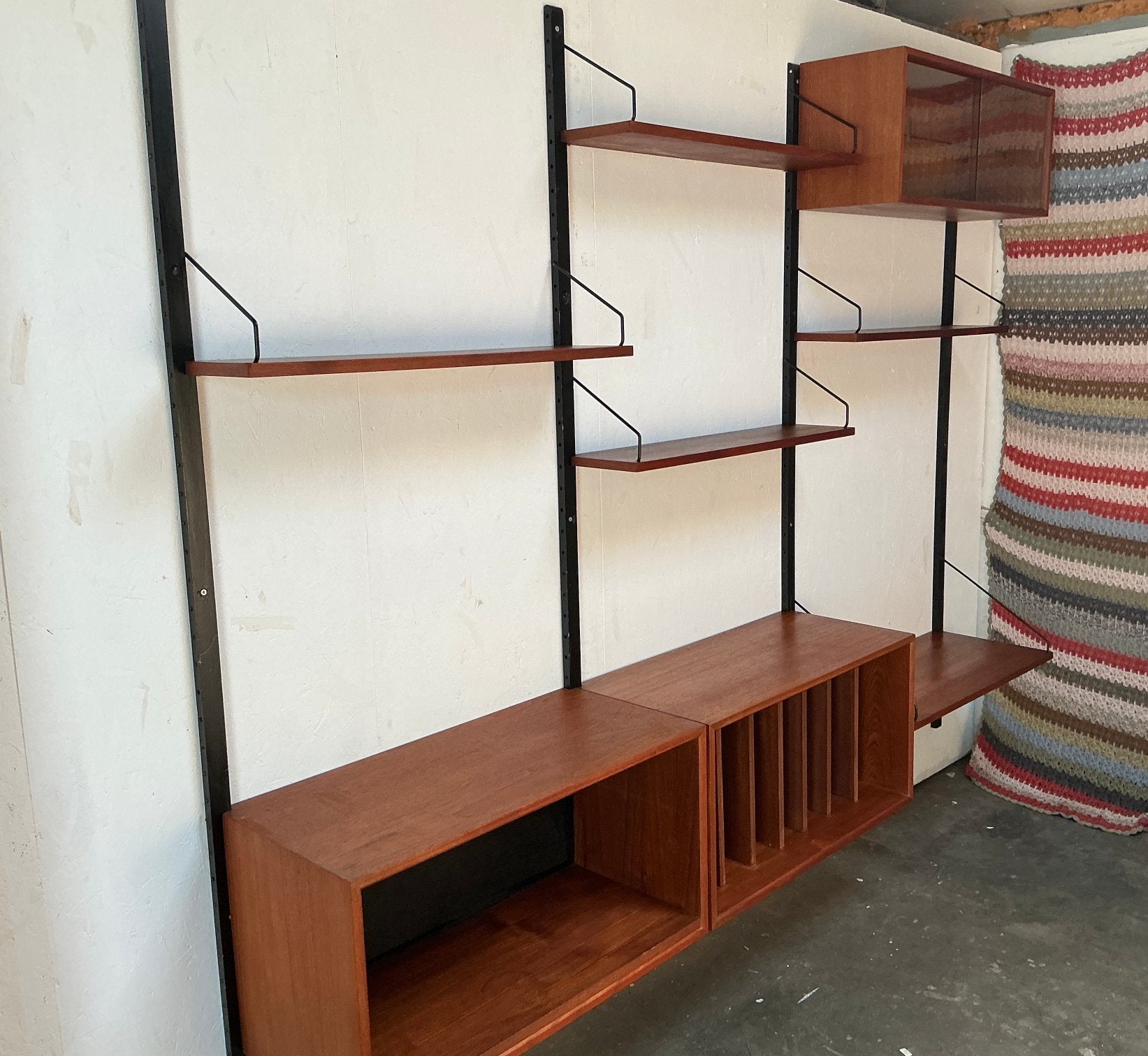 Poul cadovius, royal systeem, wall unit, wandmeubel, design, Ophalen, Gebruikt