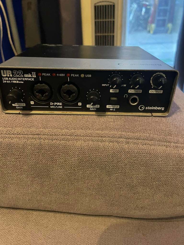 STEINBERG UR 22MK II SOUND CARD INTERFACE, Enlèvement, Comme neuf