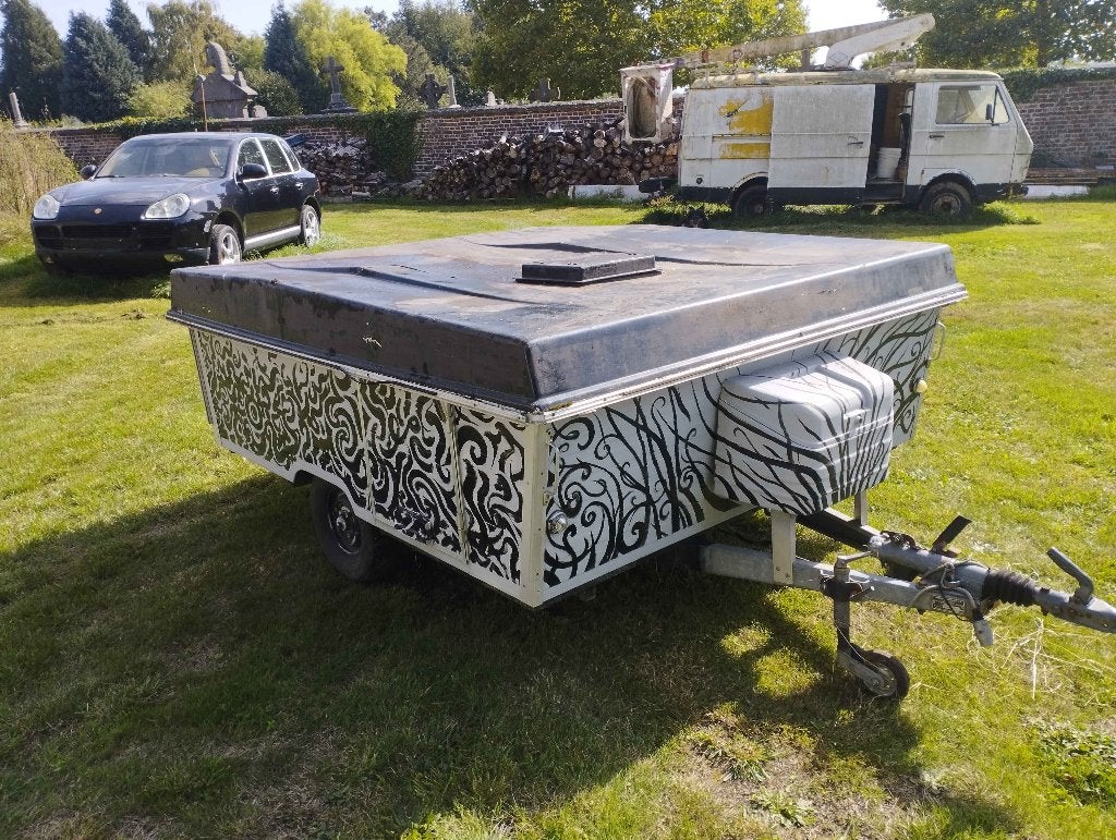 Remorque à aménager (Foodtruck, bar mobile) – < 750 kg, Autos : Divers, Enlèvement, Utilisé
